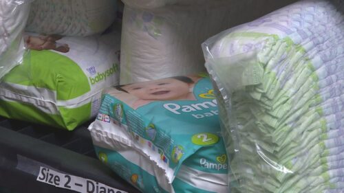 Perry Cline Opens a Diaper Pantry With Support from Their Community