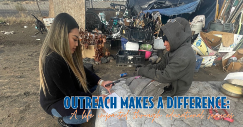 Outreach Makes a Difference: A  Life Impacted Through Educational Services